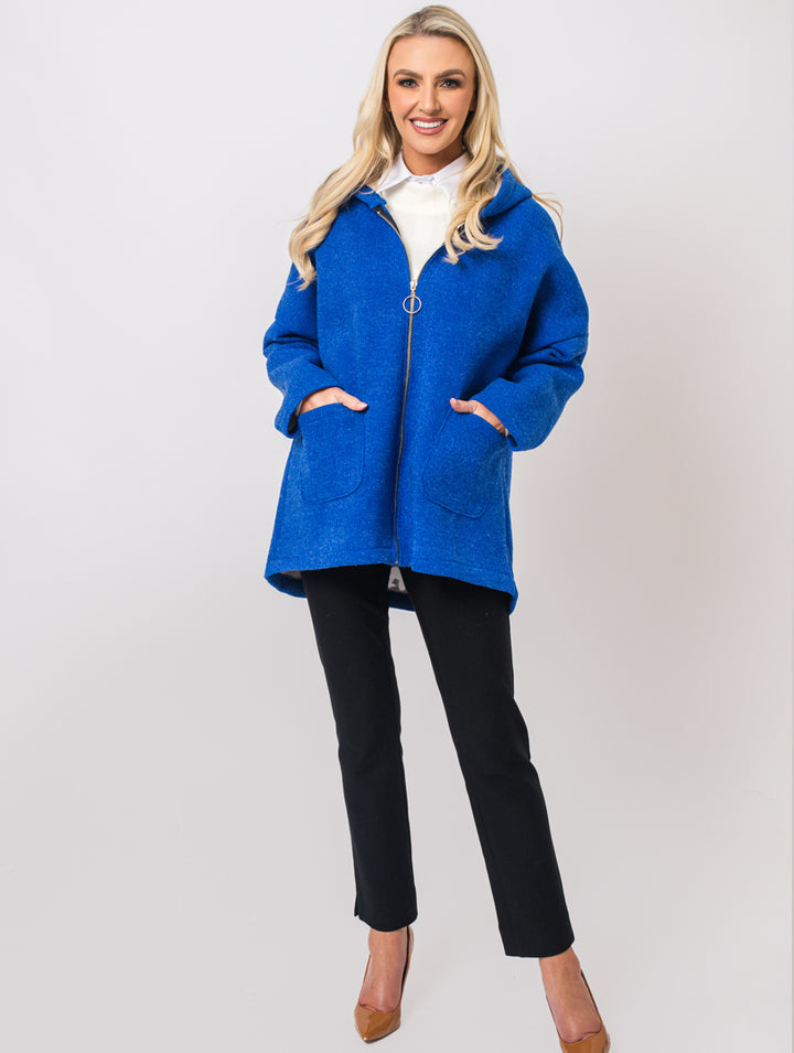 Zip Coat - Royal