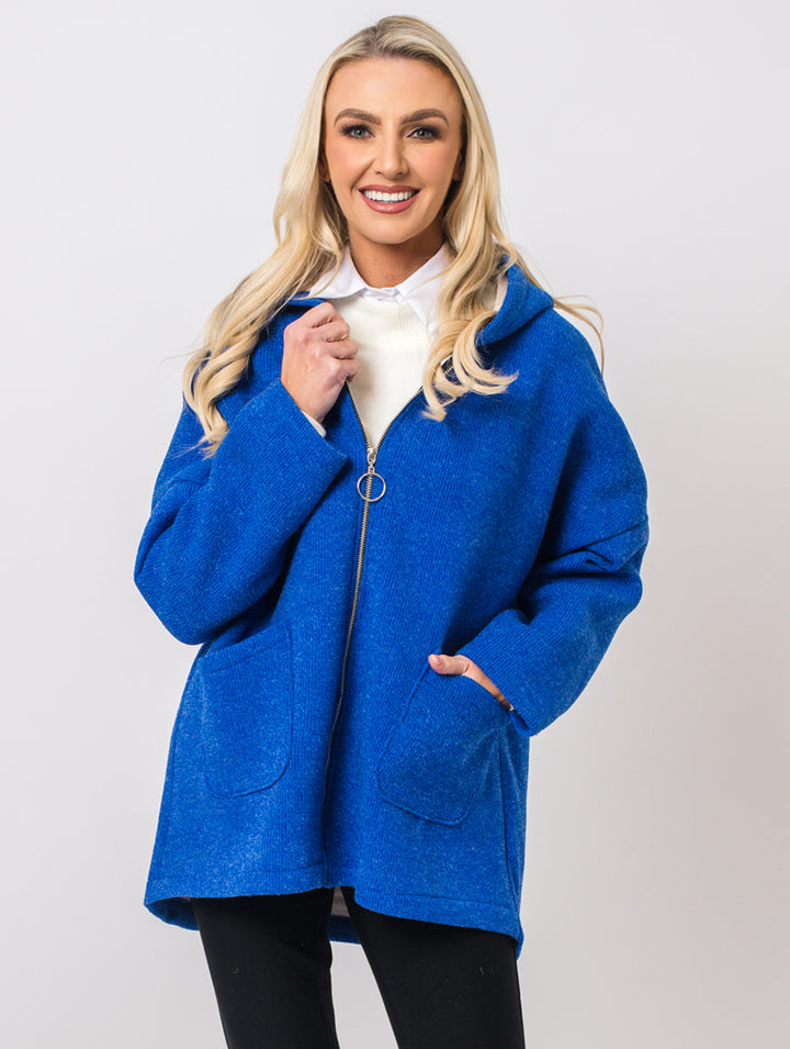 Zip Coat - Royal