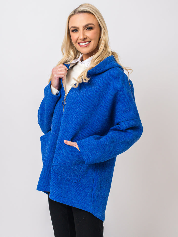 Zip Coat - Royal