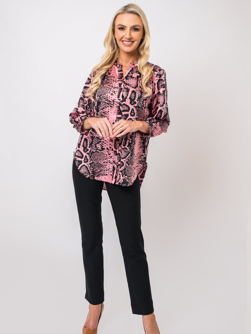Print Blouse - Pink