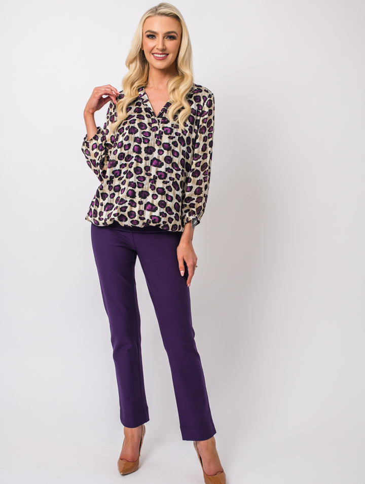2 Pc Top - Plum
