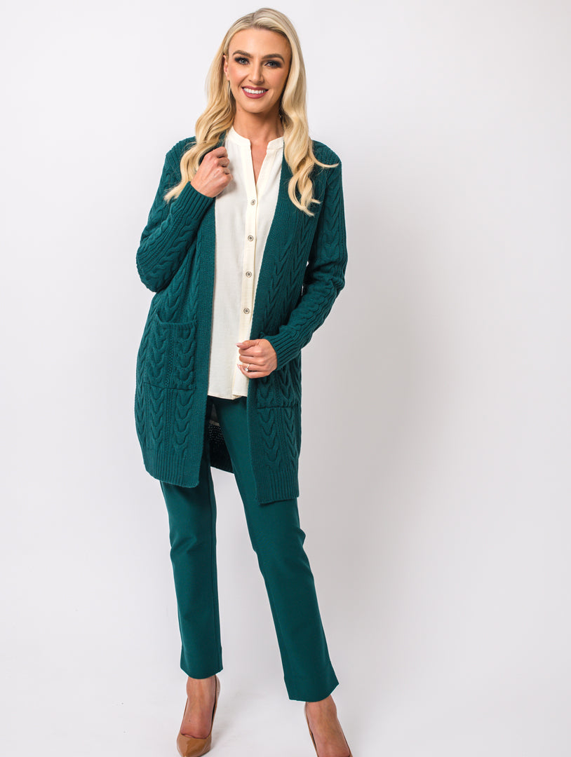 Pocket Cardi - Teal