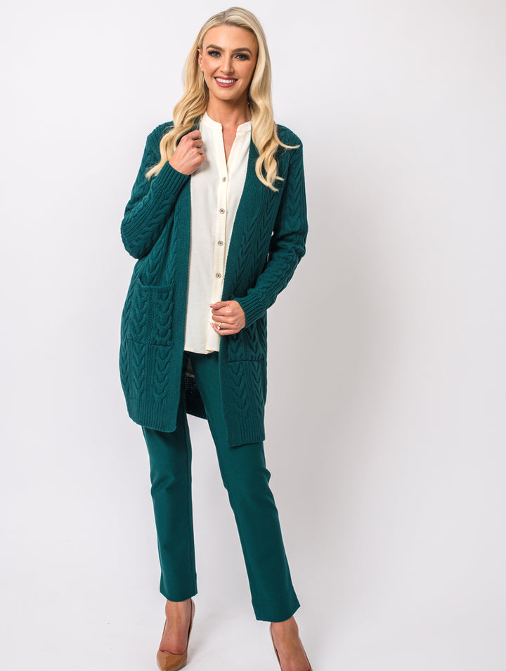 Pocket Cardi - Teal