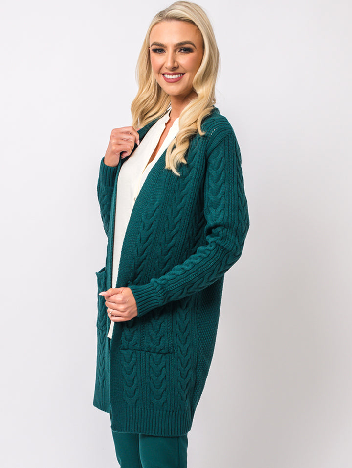 Pocket Cardi - Teal