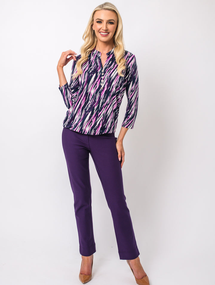 Button Top - Purple