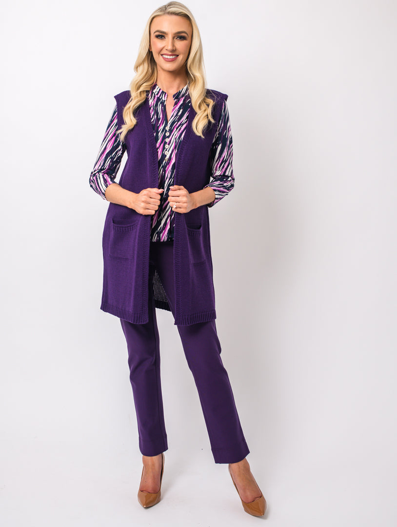 Button Top - Purple