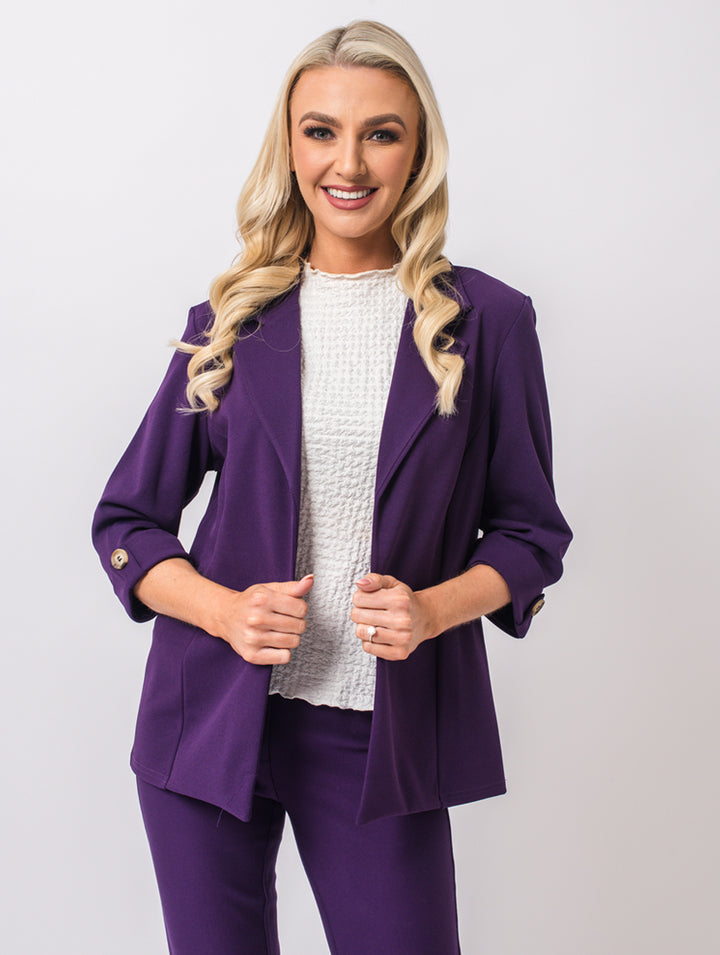 Olivia Jacket - Damson