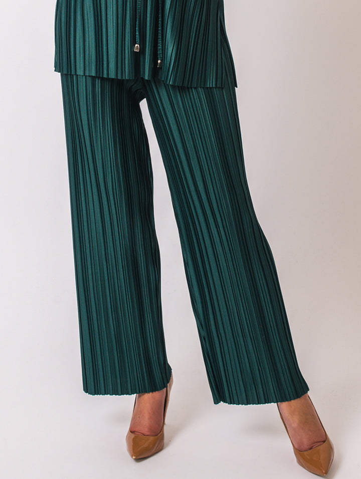 27" Amy Pleat Trousers - Teal
