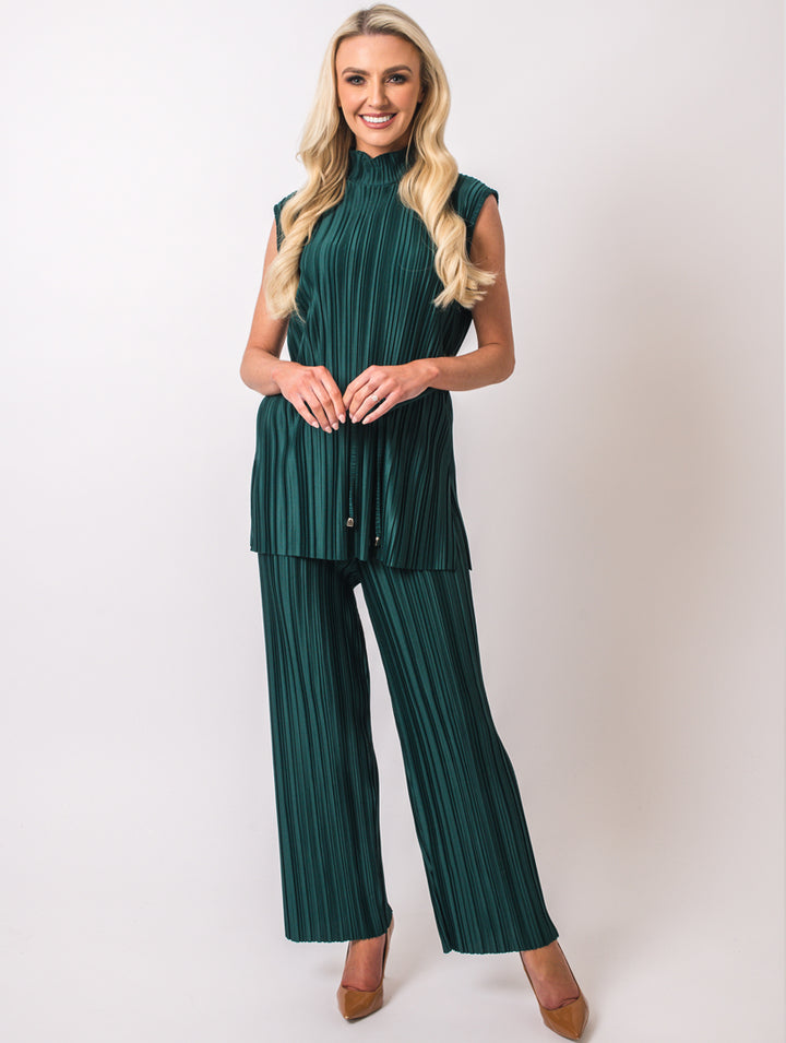 29" Amy Pleat Trousers - Teal