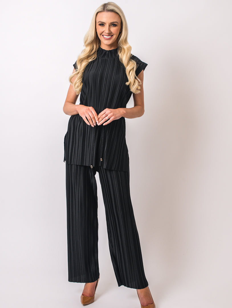 Pleat Top - Black