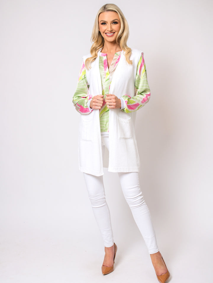 Elastic Hem Top - Pink Multi