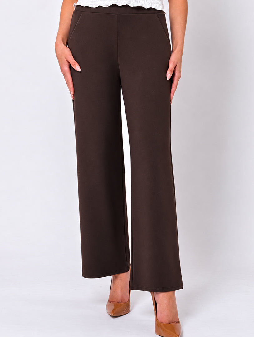 27" Amy Pocket Trouser - Chocolate - Dispatch date 23.10.26