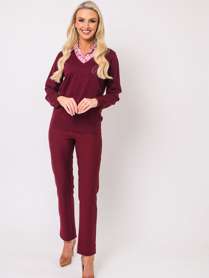 Shirt Jumper - Berry