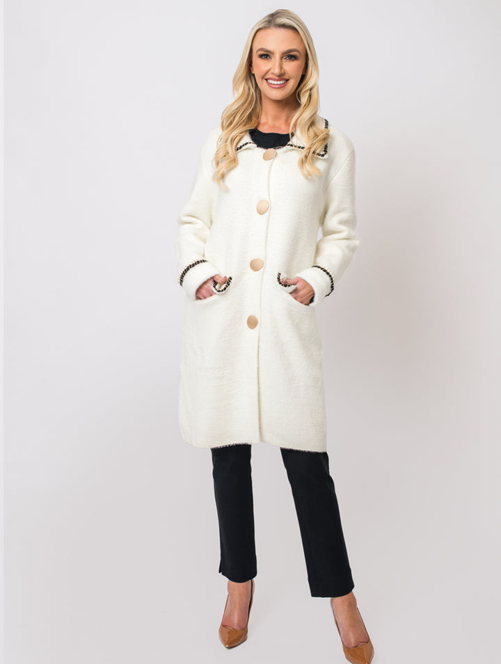 Luxury Coat - Ivory