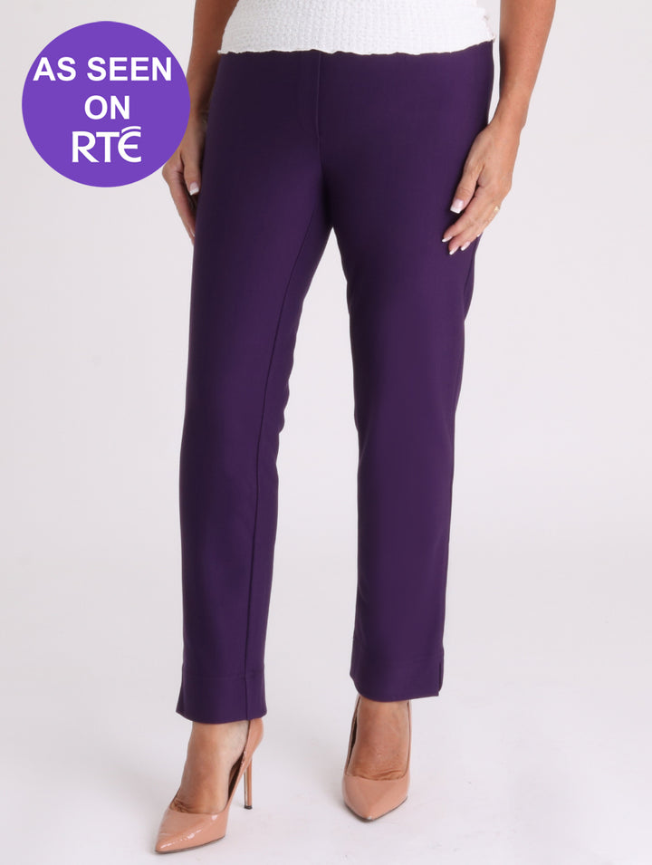 27" Lily Trousers - Damson