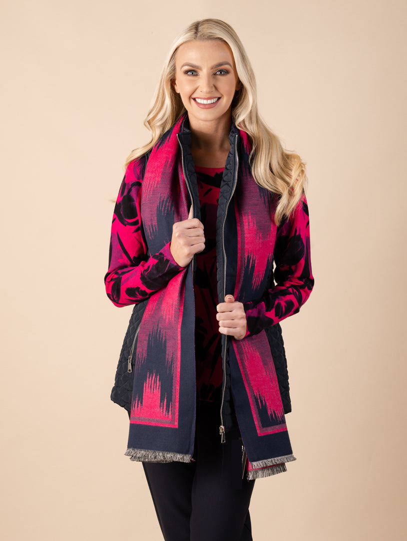 Luxury Scarf - Fuschia