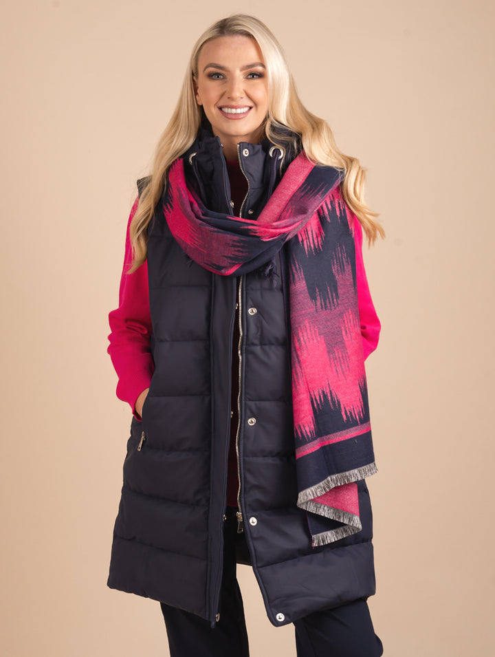 Pu Gilet - Navy