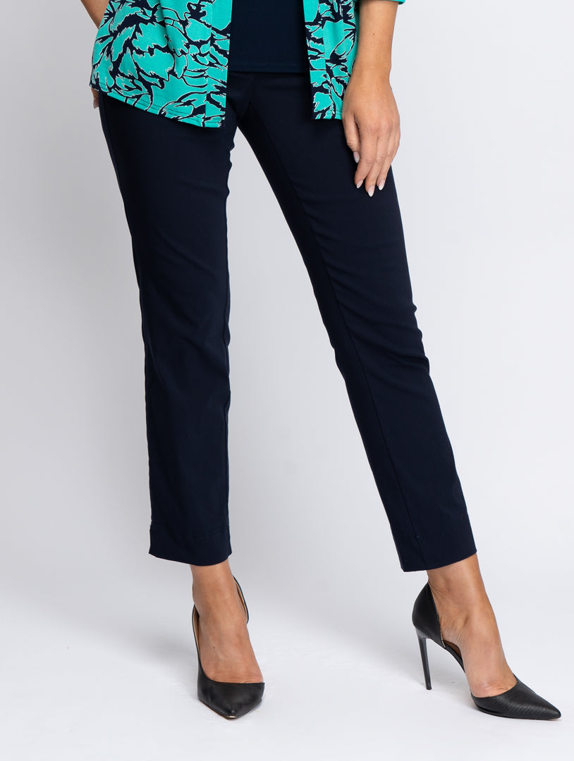 25" Petite Moda Trousers - Navy
