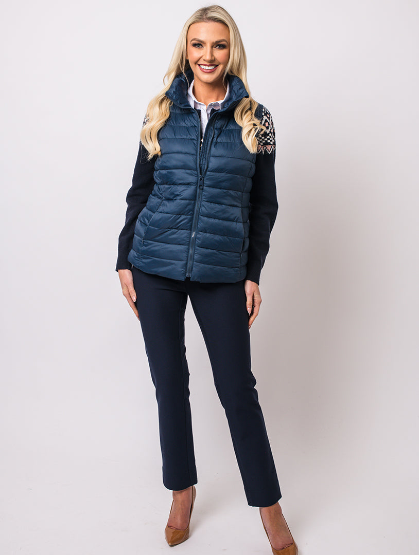 Padded Gilet - Navy
