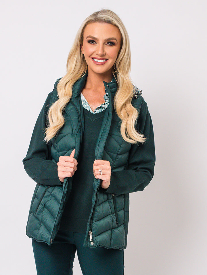 Luxury Gilet - Pine