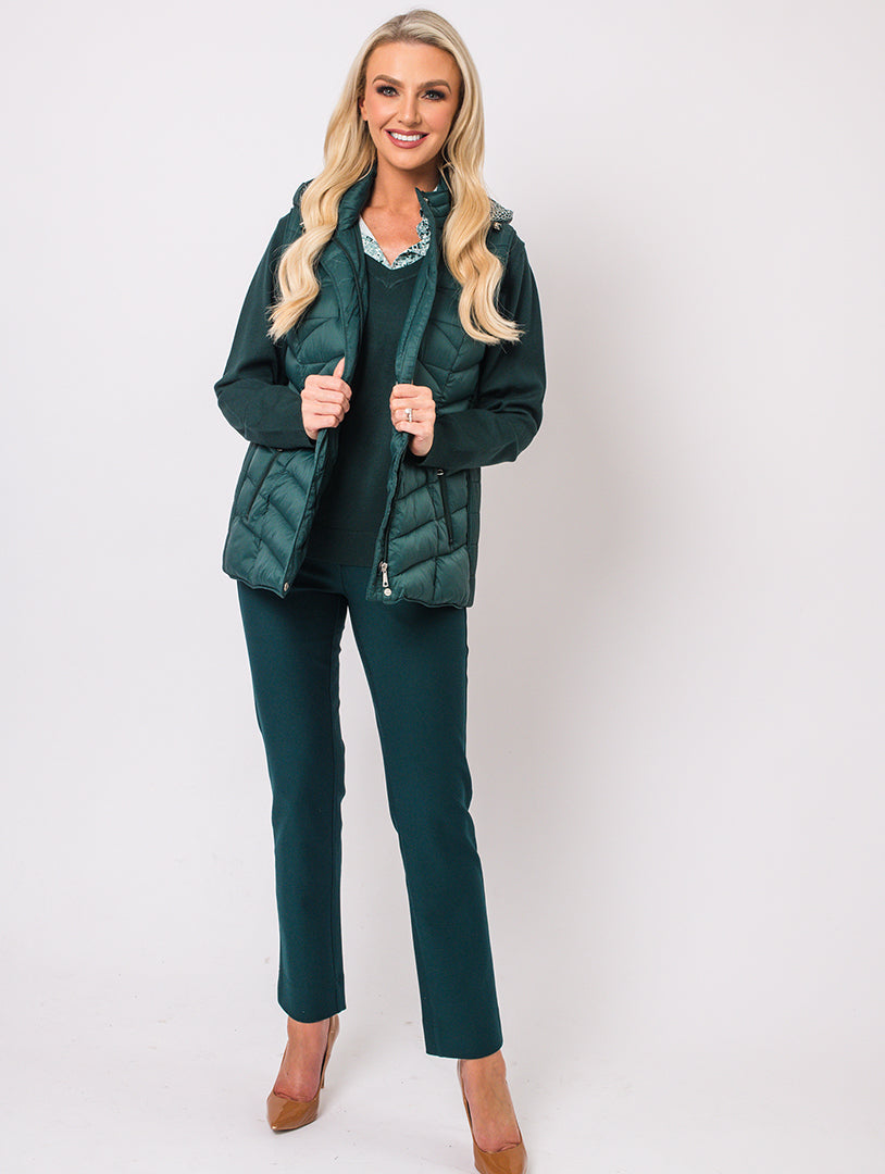 Luxury Gilet - Pine