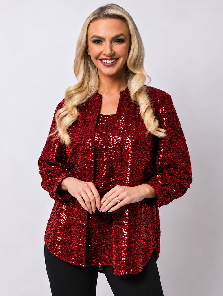 Sequence Vest - Wine