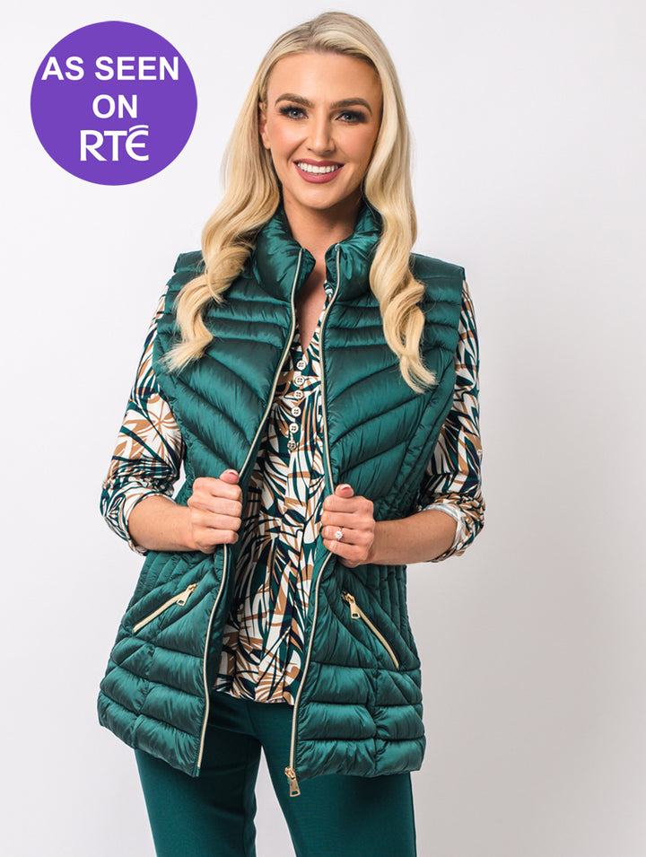 Luxury Gilet - Teal