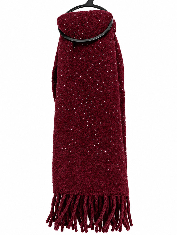 Sparkle Scarf - Red