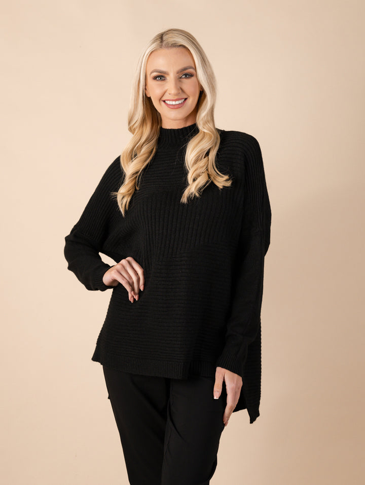 Rib Jumper - Black