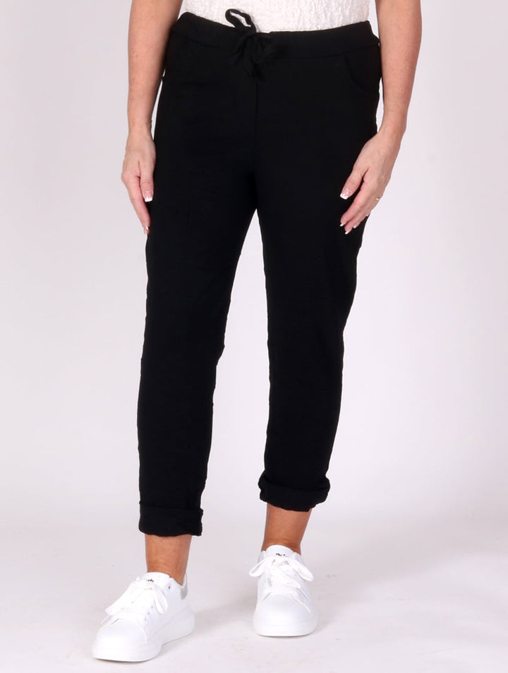 Luxury Magic Trousers - Black