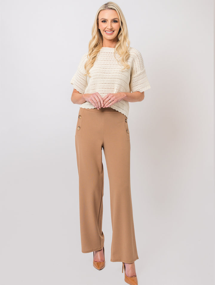 27" Katy Trousers - Camel