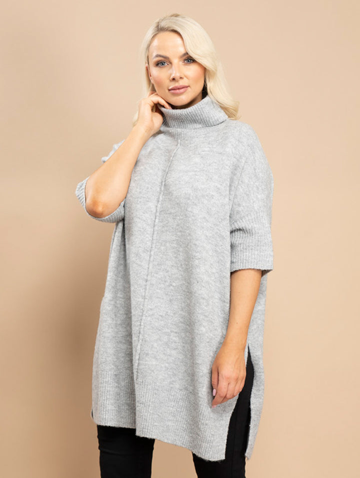 Cowl Neck - Grey
