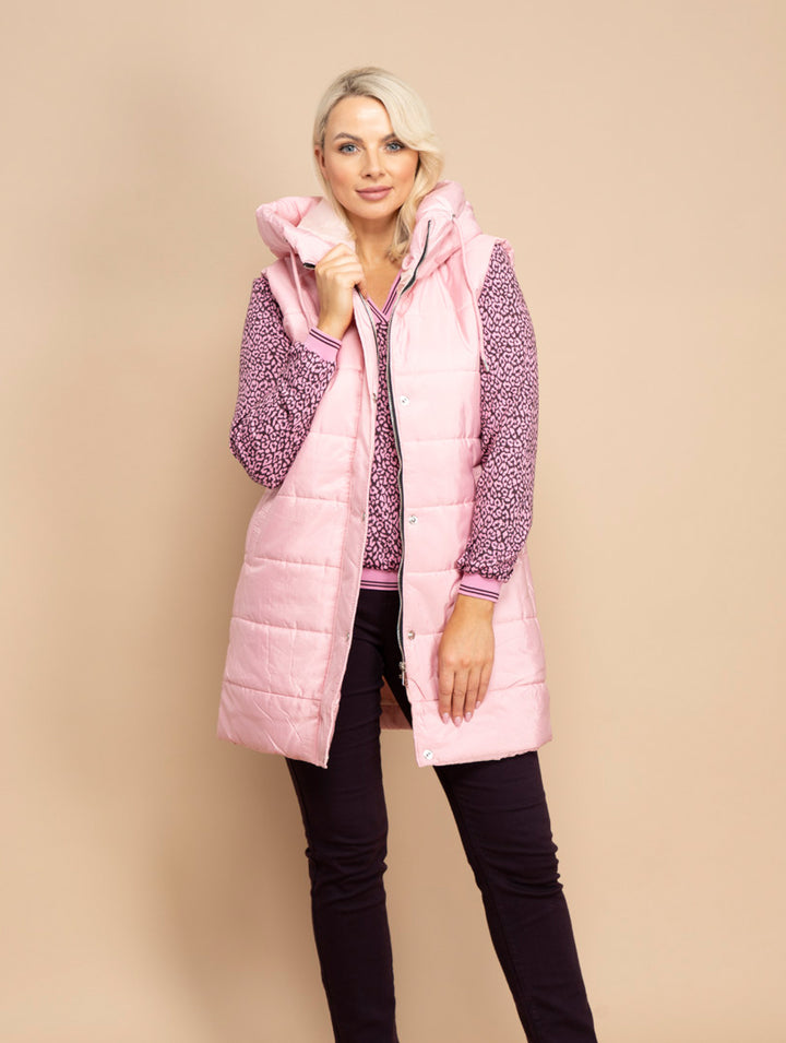 Sleeveless Jacket - Pink