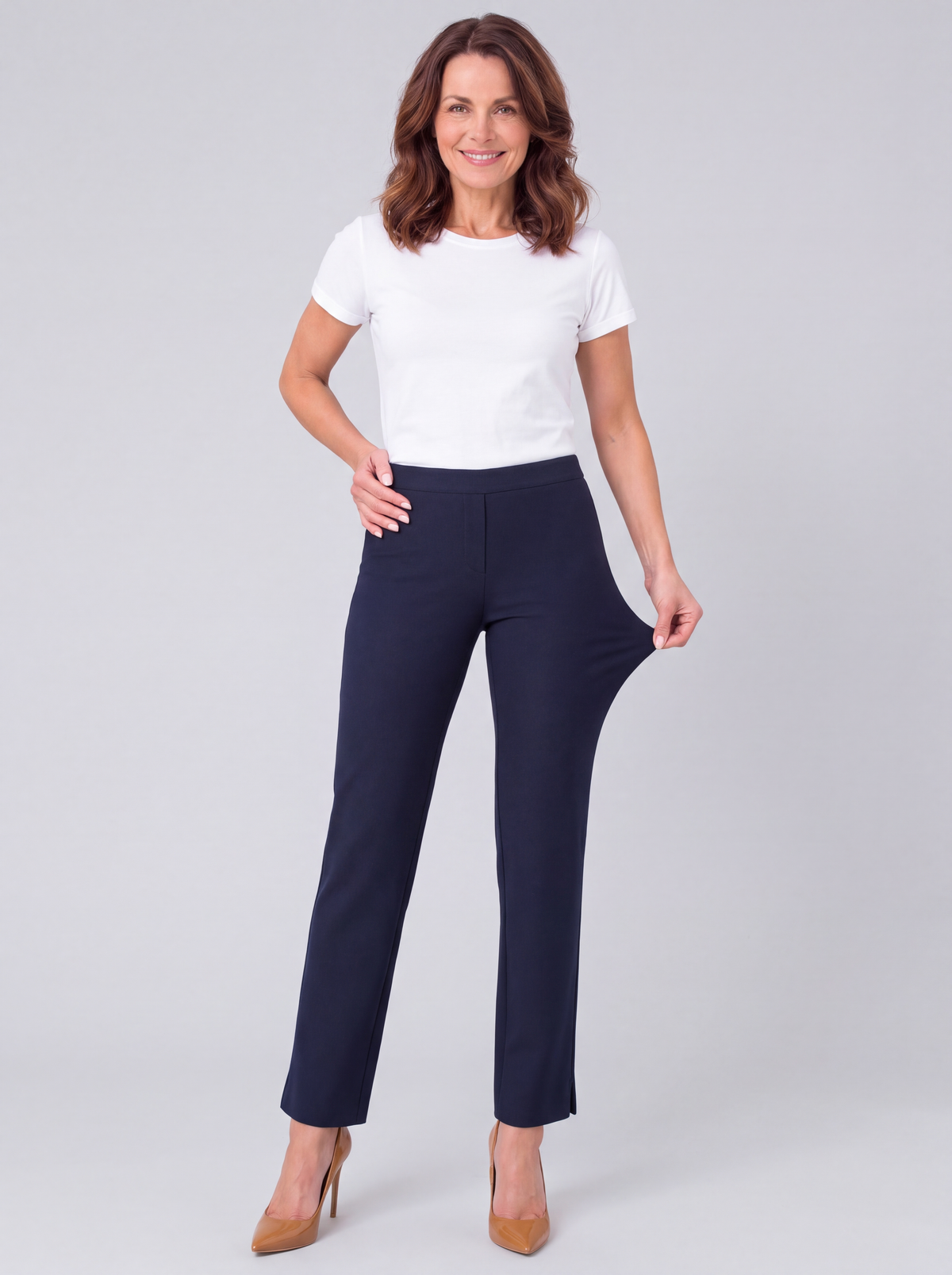 Lily Trouser - Navy