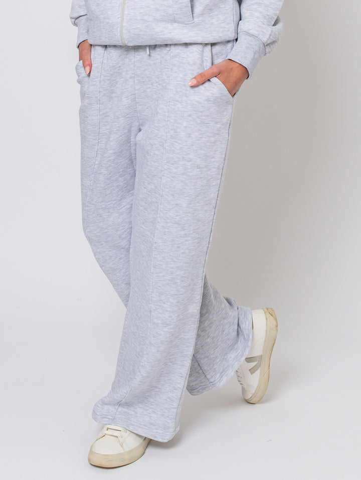 Straight Leg Joggers - Dove Grey