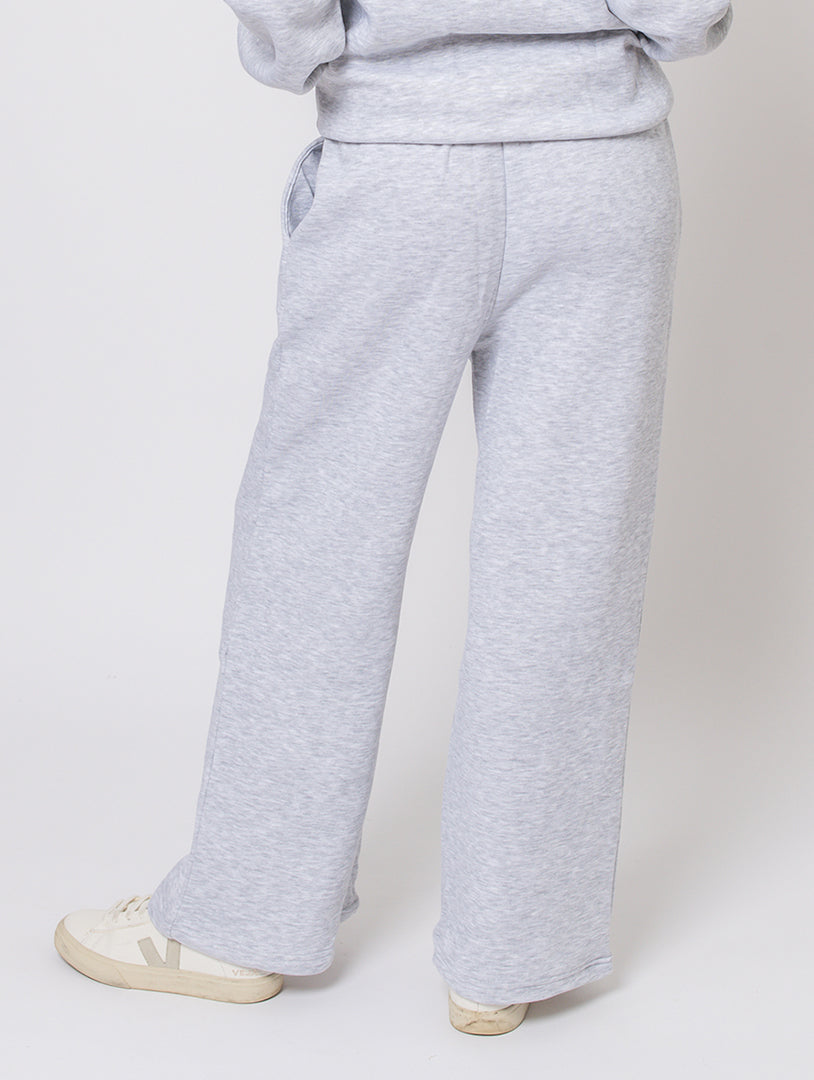 Straight Leg Joggers - Dove Grey