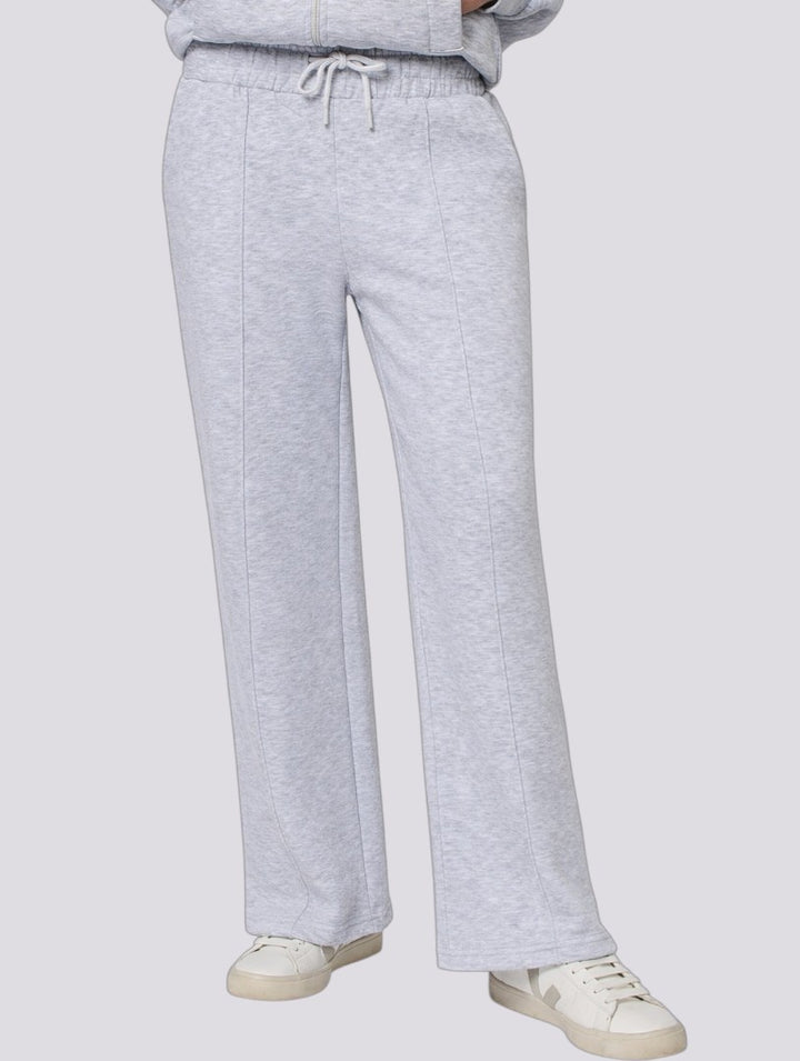 Straight Leg Joggers - Dove Grey
