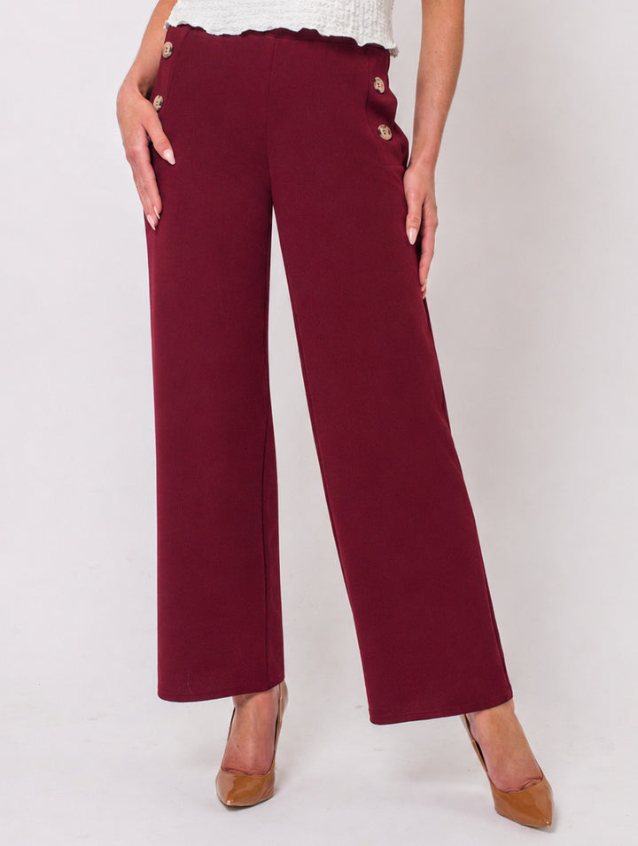 25" Katy Trousers - Berry