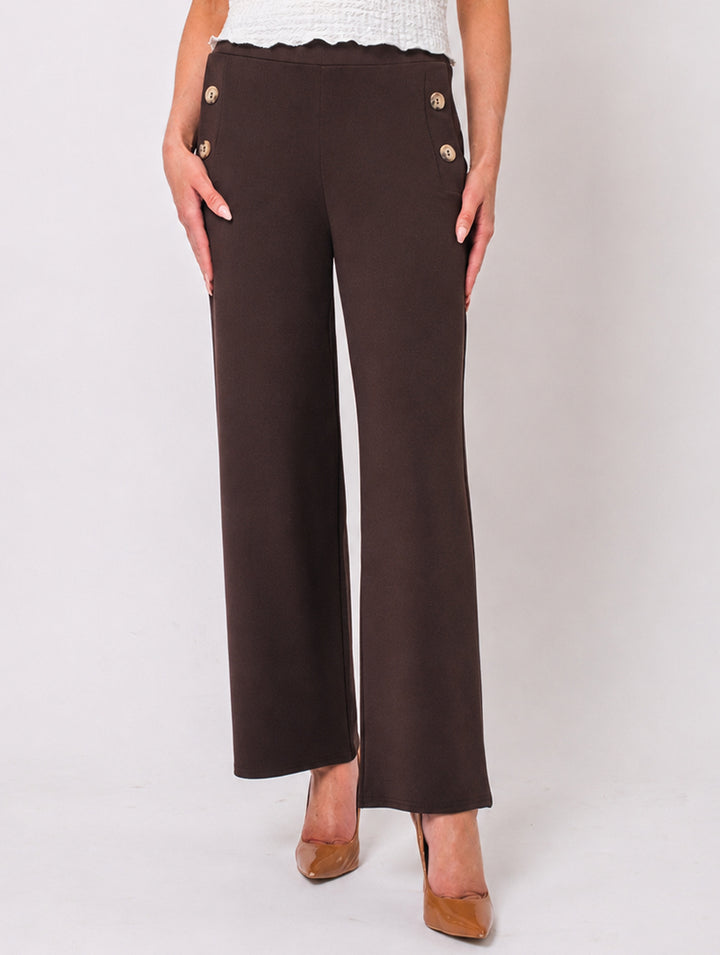 25" Katy Trousers - Chocolate