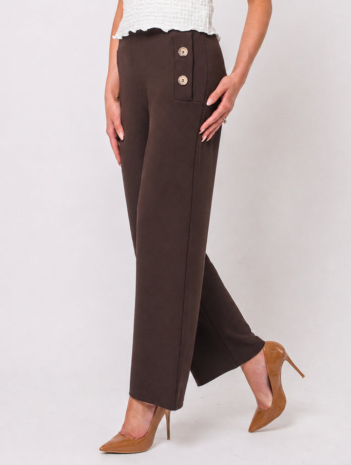 25" Katy Trousers - Chocolate