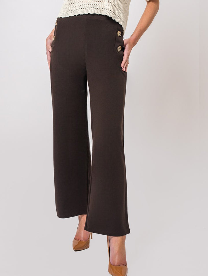 25" Katy Trousers - Chocolate