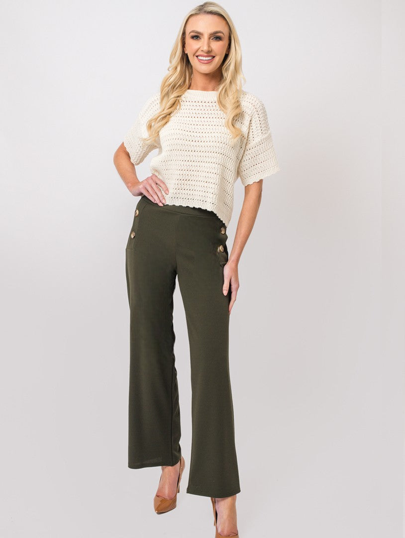 27" Katy Trousers - Khaki