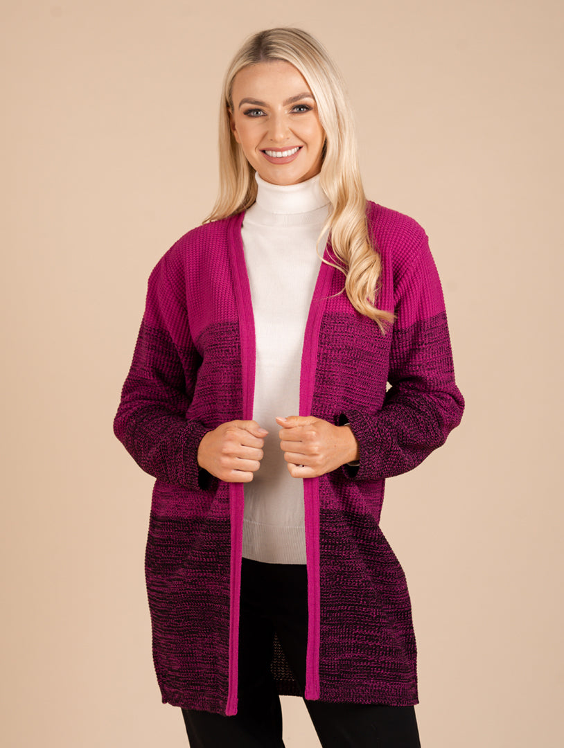 Cardigan - Mulberry