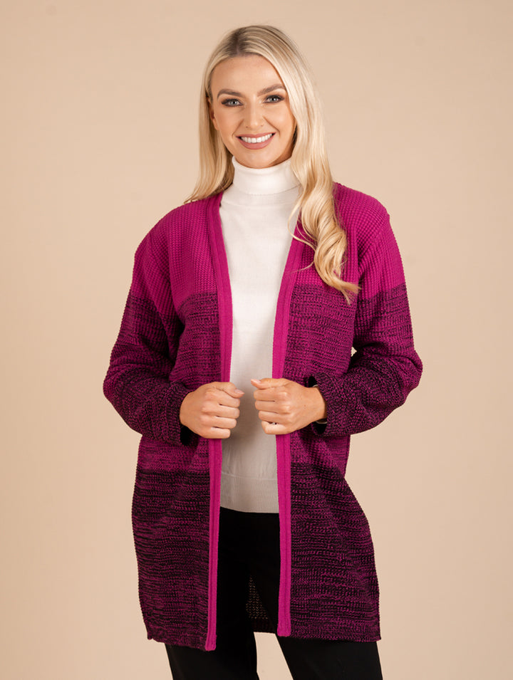 Cardigan - Mulberry