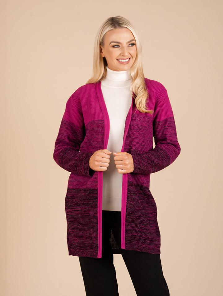 Cardigan - Mulberry