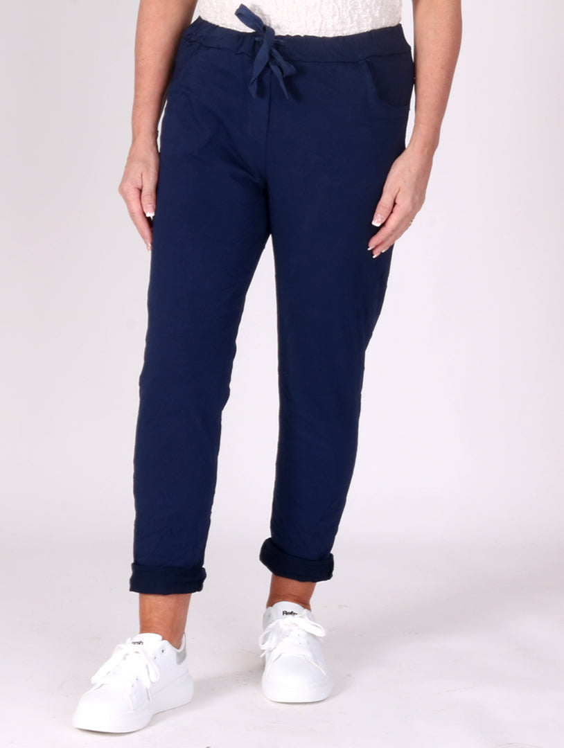 Luxury Magic Trousers - Navy