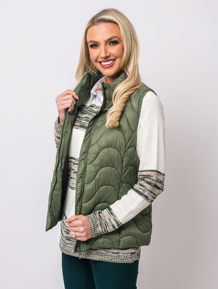 Gilet - Olive Green