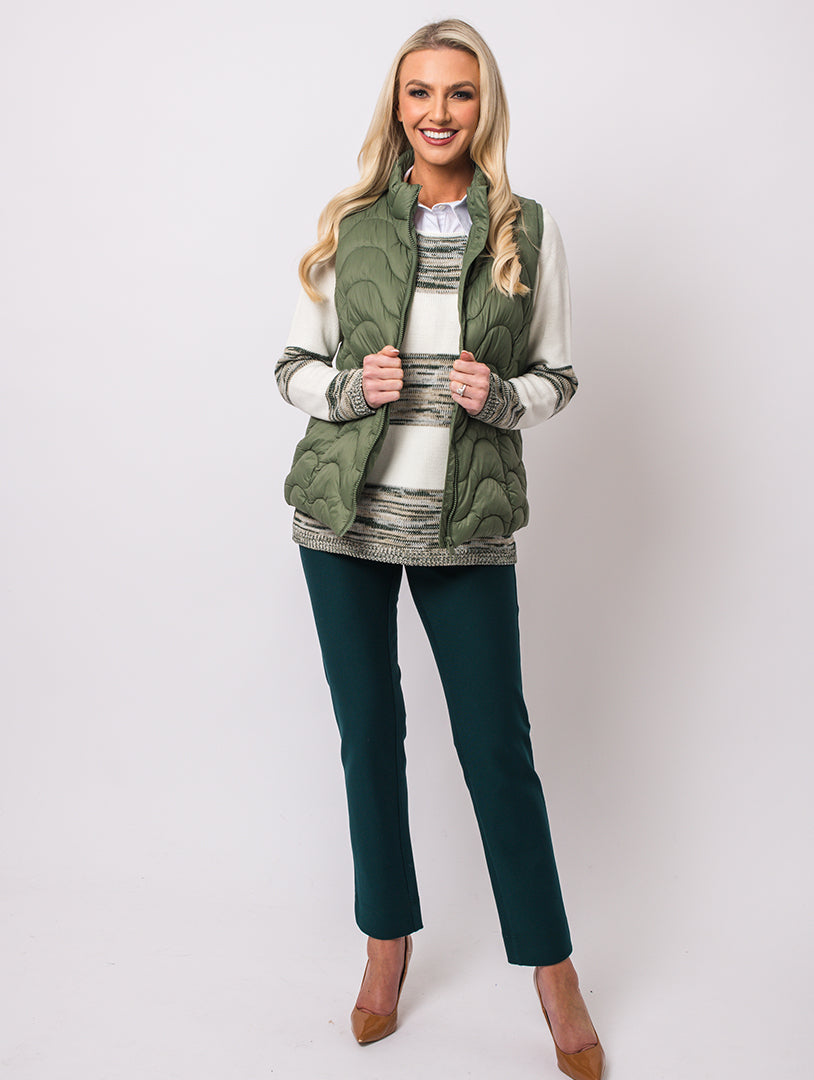 Gilet - Olive Green