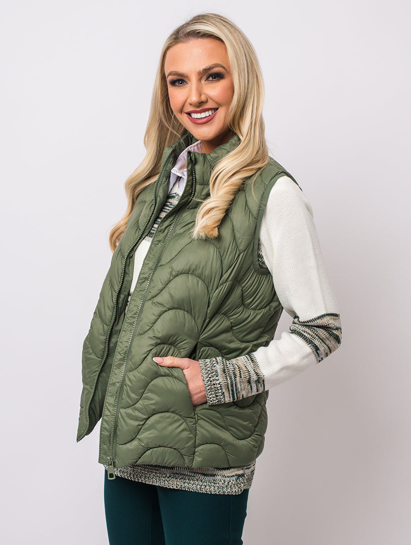 Gilet - Olive Green