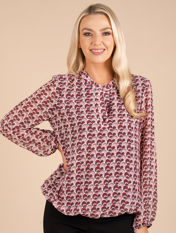 Lined Top - Plum